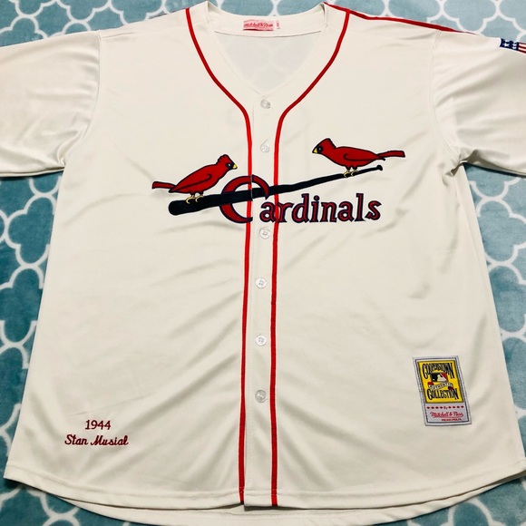 ⛔️SOLD⛔️Mitchell & Ness 1944 Stan Musial Jersey - Picture 13 of 16